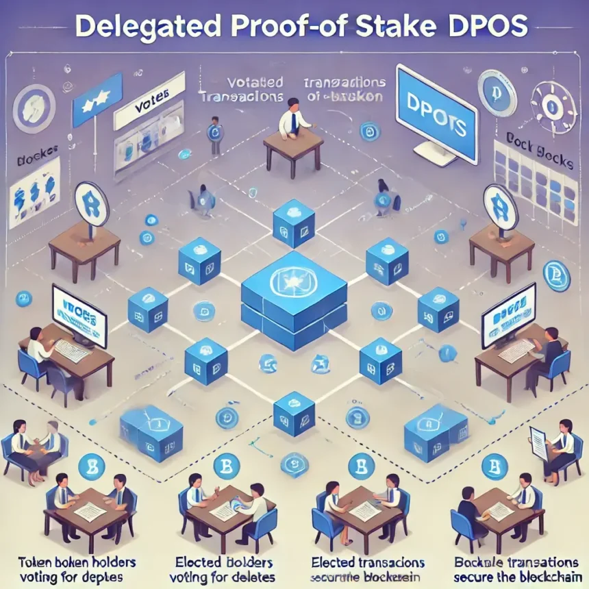 Delegated Proof-of-Stake (DPoS) Consensus Mechanism